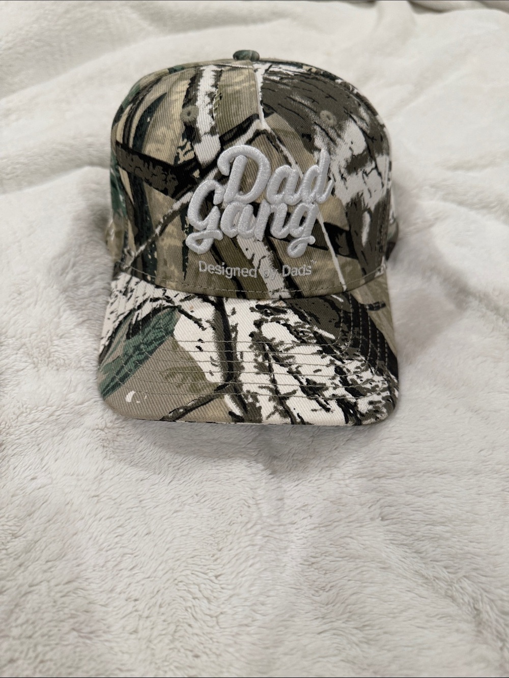 Camouflage Baseball Hat - Green/Tan